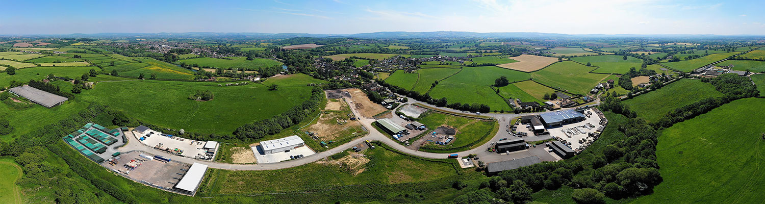 Dorset aerial image