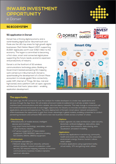 5G Ecosystem Inward Investment Opportunity
