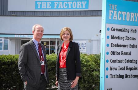 Partnership boost for The Factory social enterprise hub