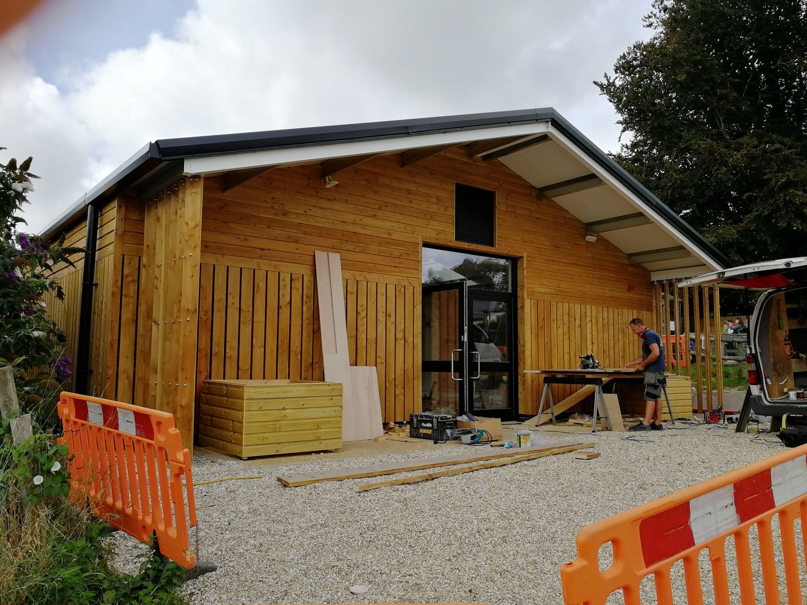 The Barn outside view