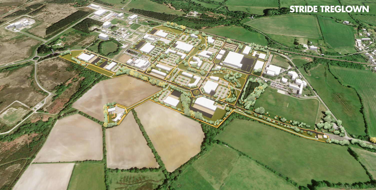 South view of the Dorset Innovation Park