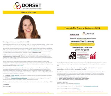 Jan 2024  - Q.1 Newsletter from Dorset LEP 