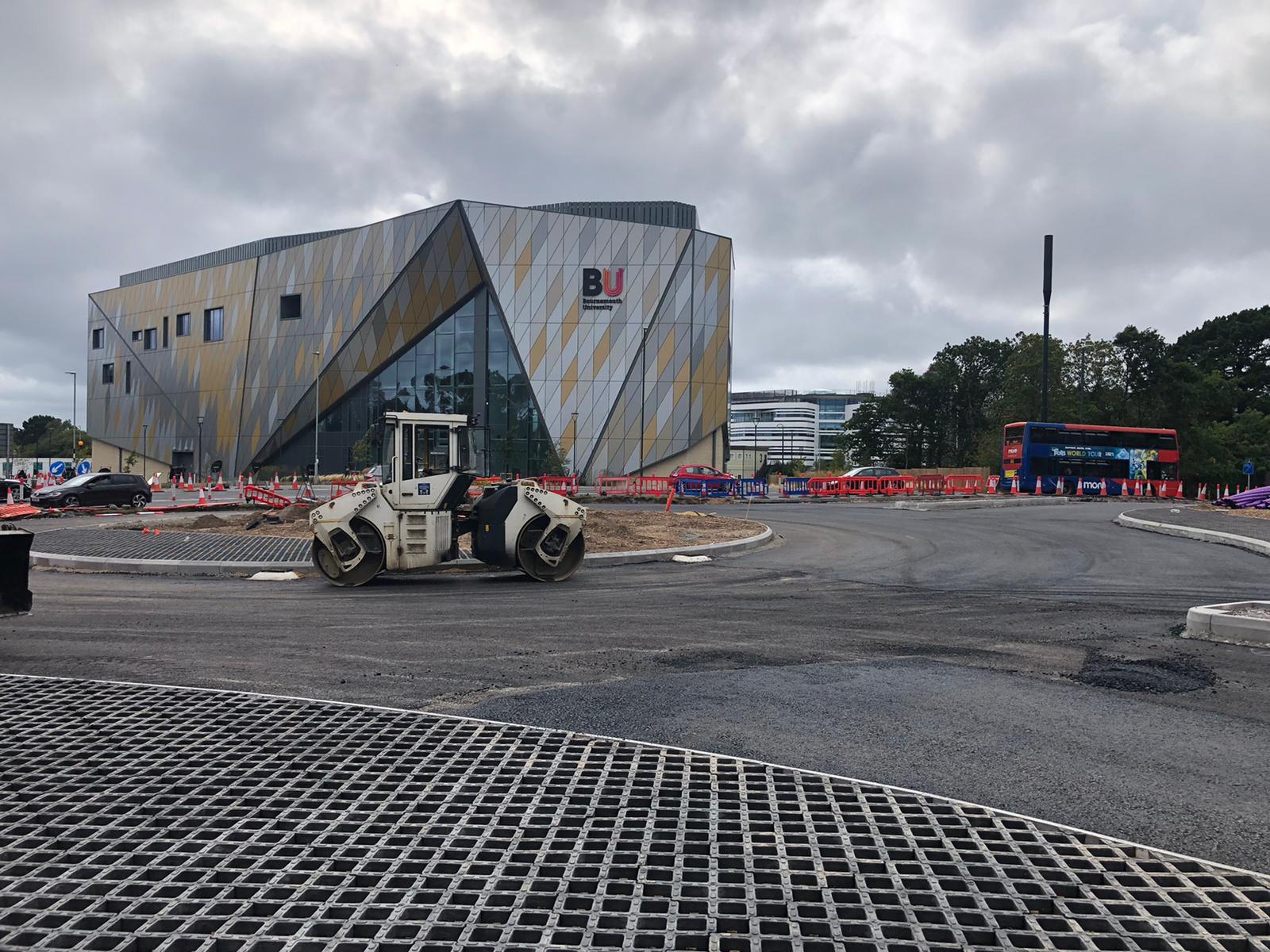 Boundary Roundabout works